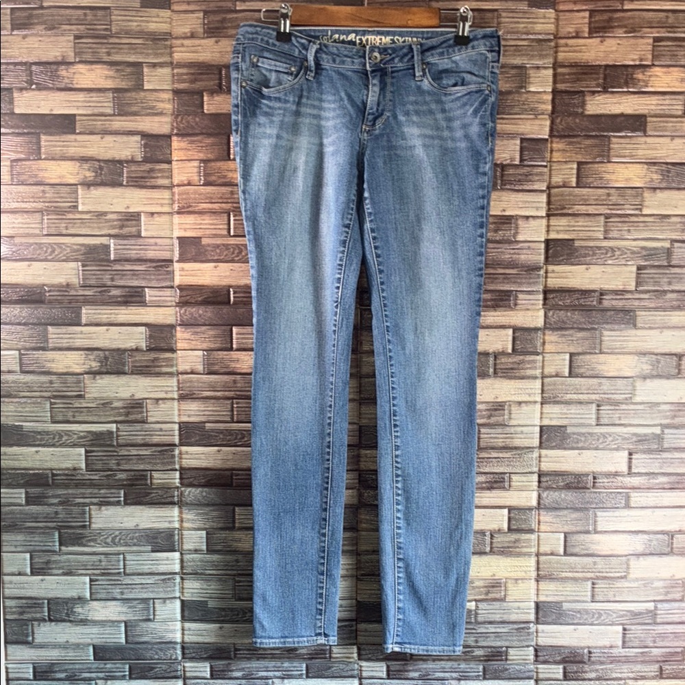 Women’s Pre Owned Bullhead Light Blue Solana Extreme Skinny Jeans Size 11